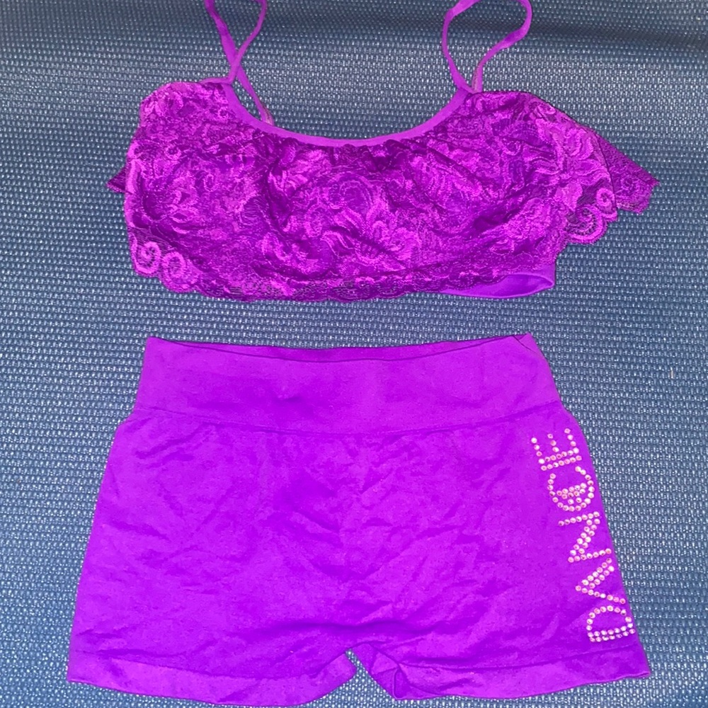 Kurve by IDEA girls dance set one size